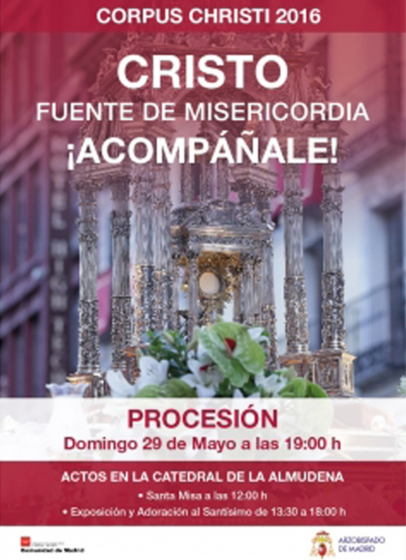 Corpus Christi 2016 Madrid